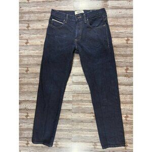 Naked & Famous Super Guy Japanese Denim 16oz Okayama Spirit 5 Sz 32 indigo Black